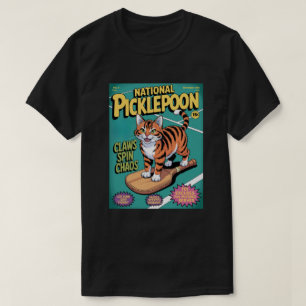 T-shirt Griffes de pickleball drôles en forme de pattes de
