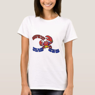 T-shirt Griffes non autorisées Rage cybernétique rouge vif