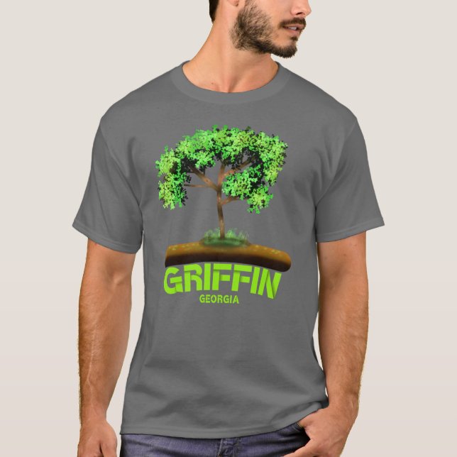 T-shirt Griffin Géorgie (Devant)