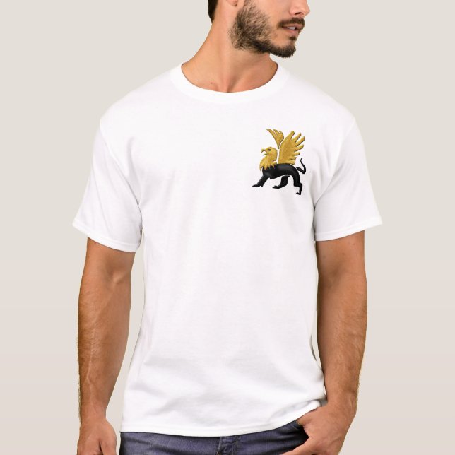 T-shirt Griffin-Gold et noir (Devant)