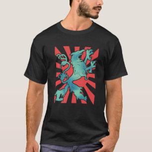 T-shirt Griffon Aigle Lion Tissu Beauté Griffin Dragon Jap