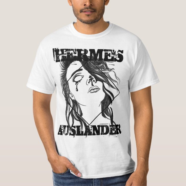 T-shirt Griffonnage de feuilles mobiles : Confessions (Devant)