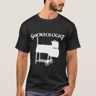 T-shirt Gril drôle de fumeur de BBQ de Smokeologist pour