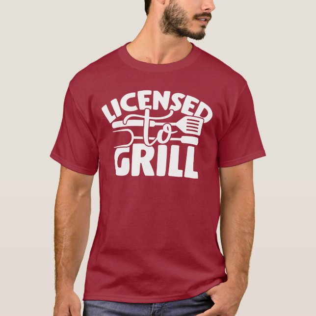 T-shirt Grill autorisé (Devant)