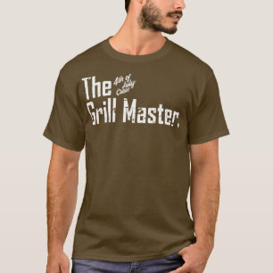T-shirt Grill BBBQ Master 4 juillet équipage