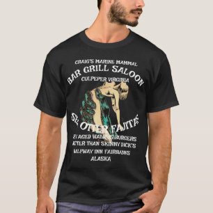 T-SHIRT GRILL DE MAMMIFÈRES MARINS CURTISS CRAIG CULPEPER 