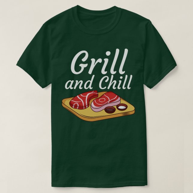 T-shirt Grill et réfrigération 2 (Design devant)