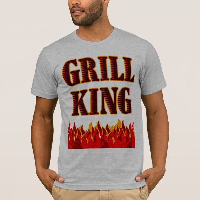 T-shirt Grill King BBQ Dit Tee (Devant)