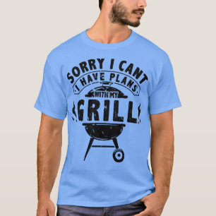T-shirt Grill Master BBBQ Fumeur Grill