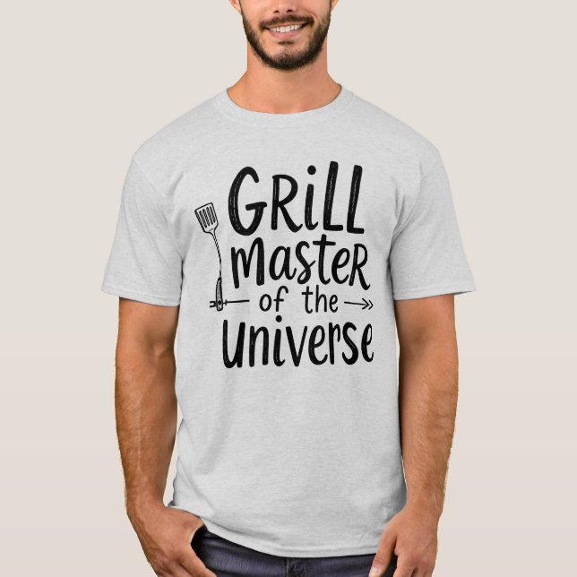 T-shirt Grill Master - Drôle Jardin Barbecue (Devant)