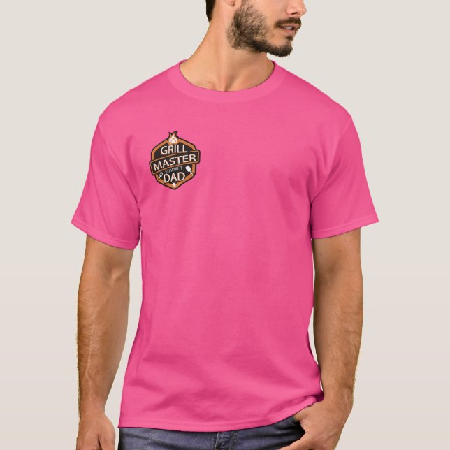 T-shirt Grill Master Summer Papa Tee (Devant)