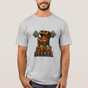 T-shirt Grill Seeker - Funny BBQ Adventurer Foodie