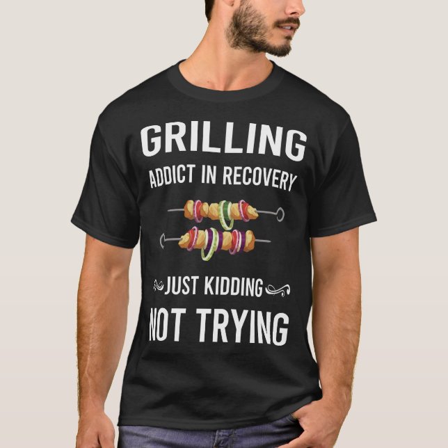 T-shirt Grillades de Récupération (Devant)