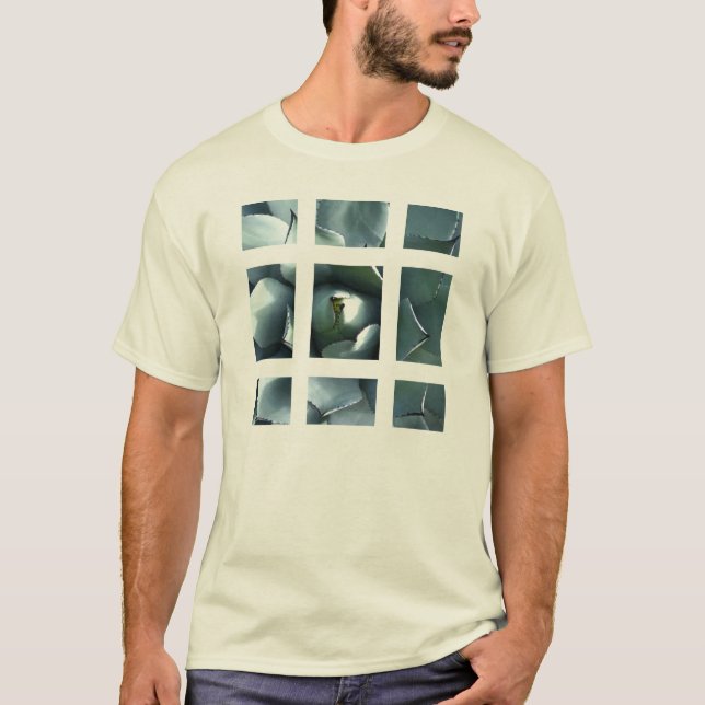 T-shirt grille d'agave (Devant)
