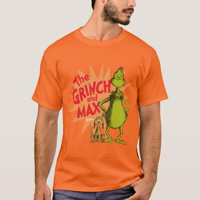 T-shirt Grille | Grinch & Max Starburst (Devant)