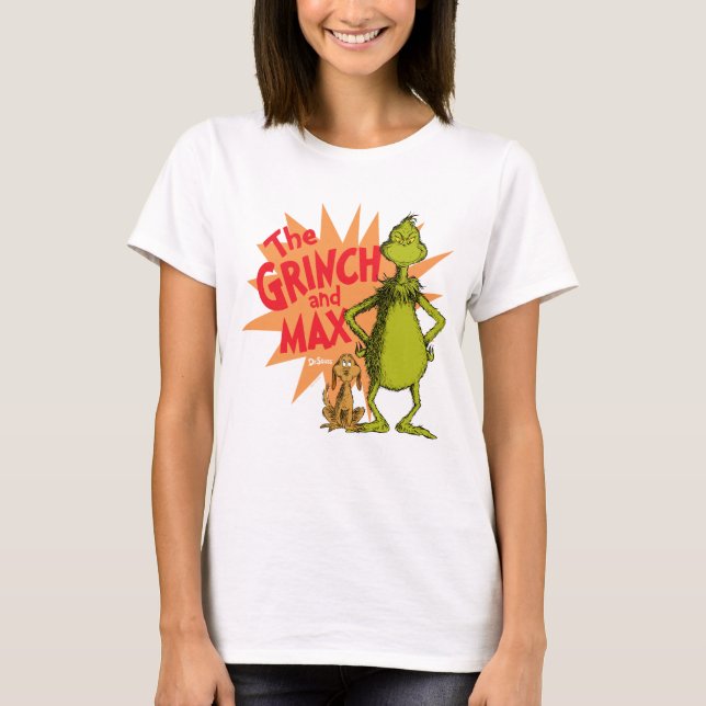 T-shirt Grille | Grinch & Max Starburst (Devant)