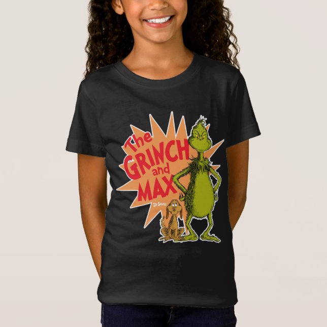 T-Shirt Grille | Grinch & Max Starburst (Devant)