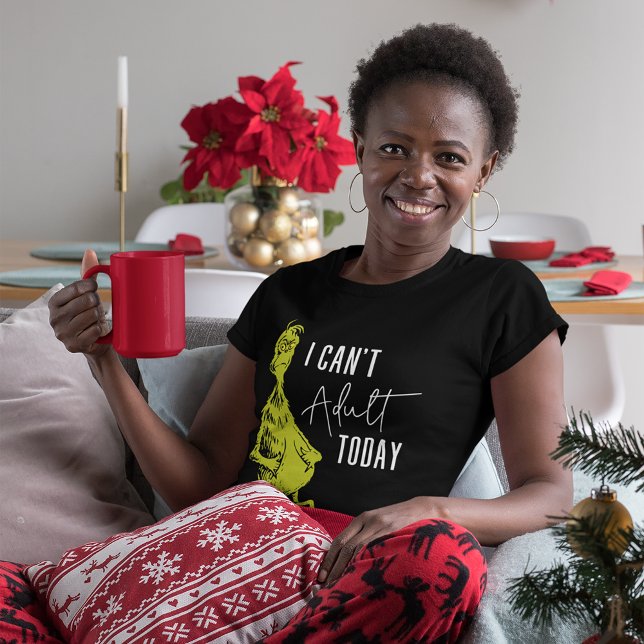 T-shirt Grille | Je ne peux pas adultes aujourd'hui T-shir (Person wearing shirt)