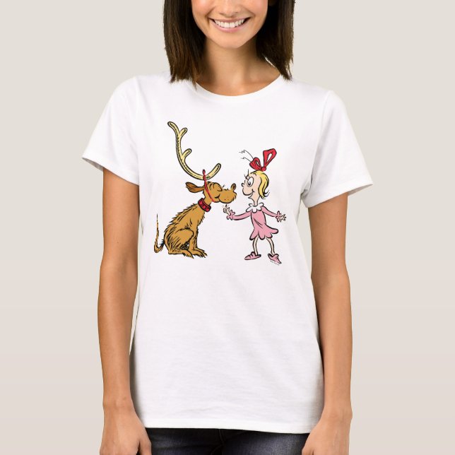 T-shirt Grille | Max & Cindy Lou Qui (Devant)