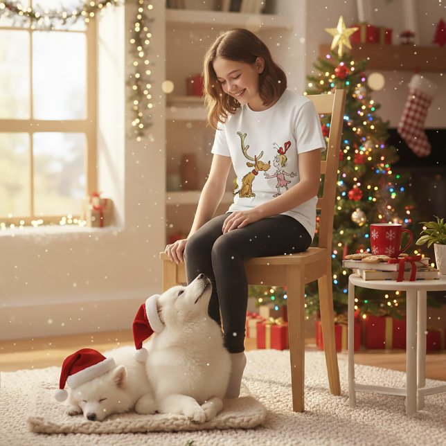 T-shirt Grille | Max & Cindy Lou Qui (Créateur téléchargé)