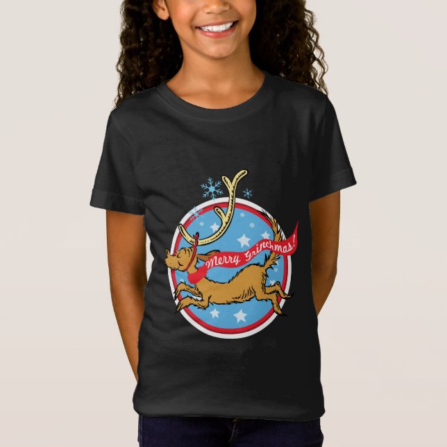 T-Shirt Grille | Max Merry Grinchmas ! (Devant)