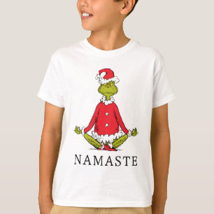 T-shirt Grille Namaste Santa Claus