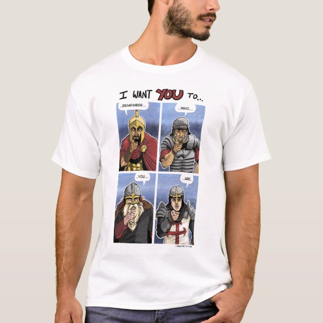 T-shirt Grille occidentale de guerrier (Devant)