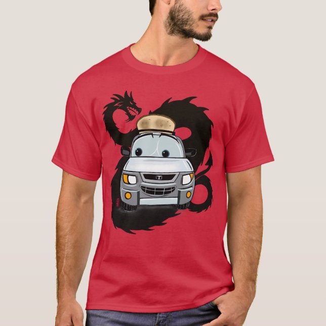 T-shirt Grille-pain sur le Dragon (Devant)