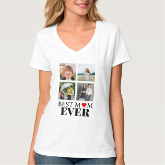 T-shirt Grille photo personnalisable Conception simple