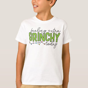 T-shirt Grille   Sentiment de grinchy supplémentaire aujou