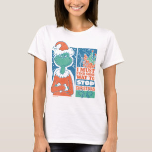 T-shirt Grille Stop Christmas Vintage Graphic