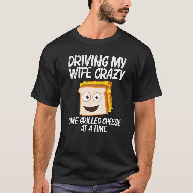 T-shirt Grilled Cheese  Designs Men Dad Grilling Foodie (Devant)