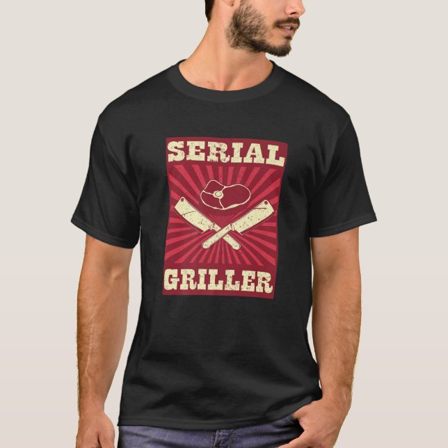 T-shirt Griller Barbecue Series Griller (Devant)