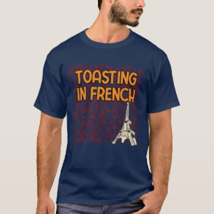 T-shirt Griller dans des pains français Pâtisseries gourma