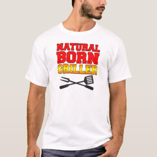 T-shirt Griller naturel né