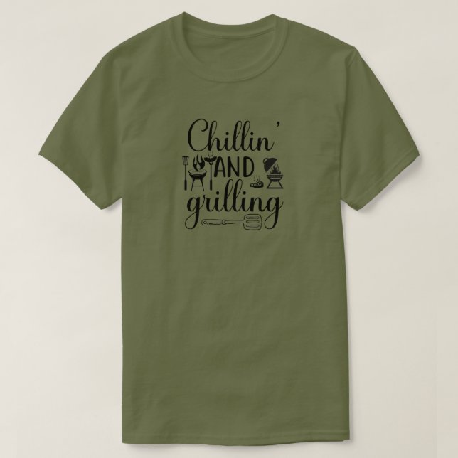 T-shirt Grilling (Design devant)