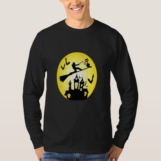 T-shirt Grillon effrayant d'Halloween (Devant)