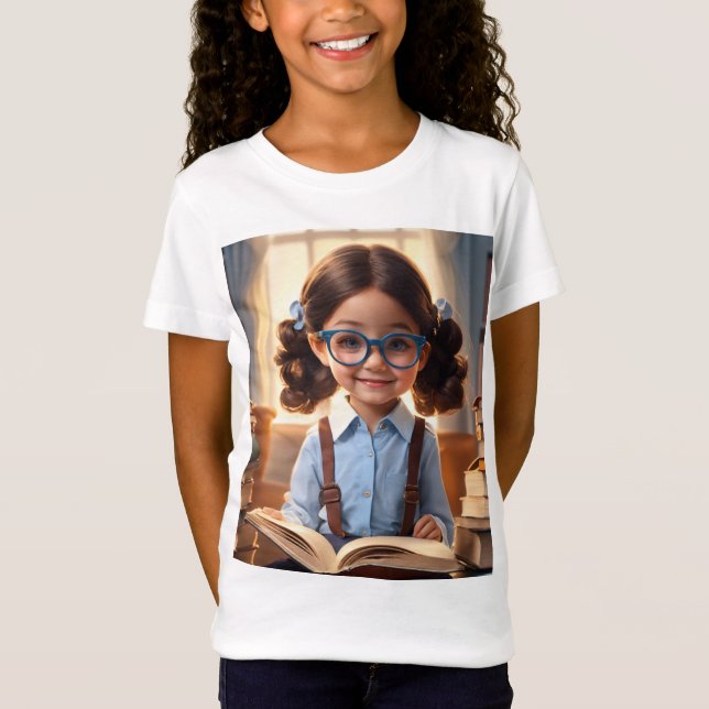 T-Shirt Grils, étudiantes et femmes (Devant)