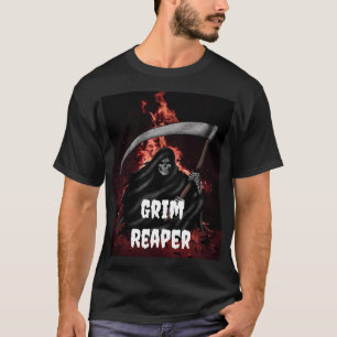 T-shirt Grim Reaper Inferno Inferno Halloween Degien T-shi