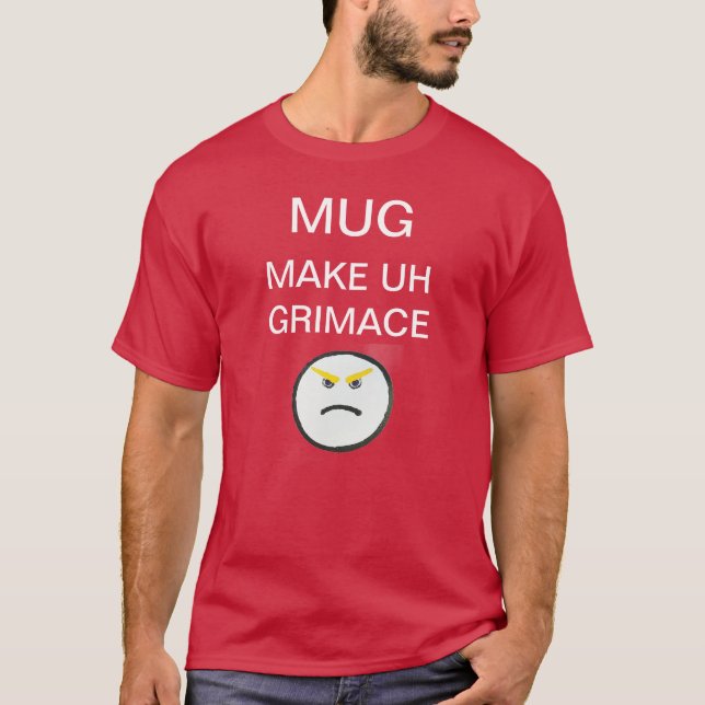 T-SHIRT GRIMACE (Devant)