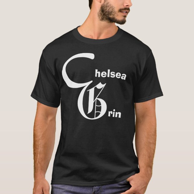 T-shirt Grimace de Chelsea sur les voies (Devant)
