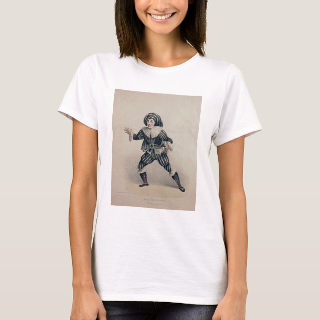 T-shirt Grimaldi as Scaramouche, from the Commedia dell'Ar (Devant)