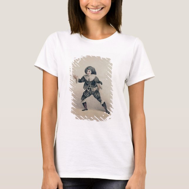 T-shirt Grimaldi as Scaramouche, from the Commedia dell'Ar (Devant)