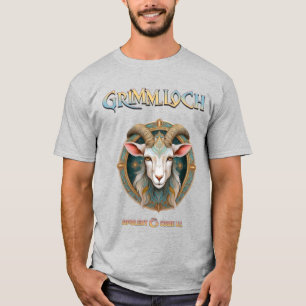 T-shirt Grimmloch Emblème de la Chèvre Jeu de rôle fantast