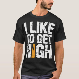T-shirt Grimpe de roche drôle pour montagne Intérieur