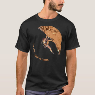 T-shirt Grimper comme une Escalade rock fille Bouldering C