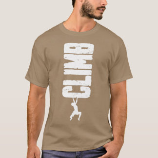 T-shirt Grimper Escalade Roche Bouldering Vintage Cl verti