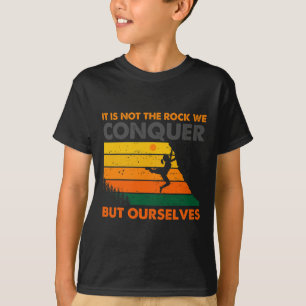 T-shirt Grimpeur Bloc Escalade Grimpeur Sportif Escalade R