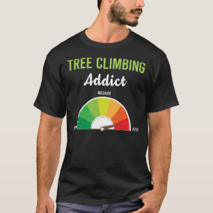 T-shirt Grimpeur de l'Escalade de l'arbre de dépendance