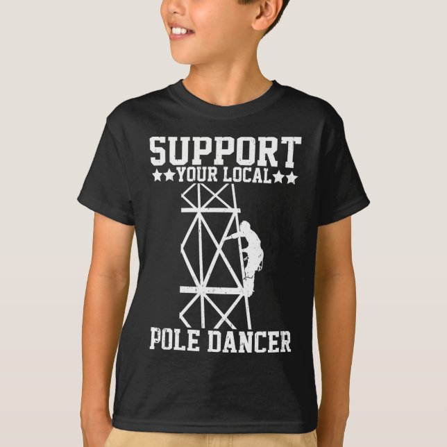 T-shirt Grimpeur de tours _4  (Devant)